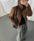 Raised Collar Jacket