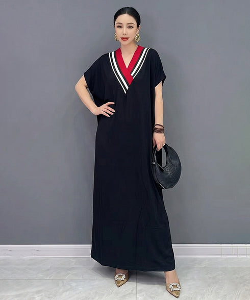 Line Collar Dress