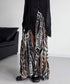Ethnic Stripe Flow Maxi Skirt