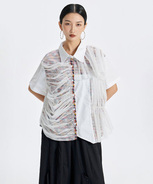Veil Gather Blouse