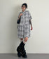 Star Monochrome Check Dress