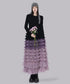 Cascade Frill Long Skirt