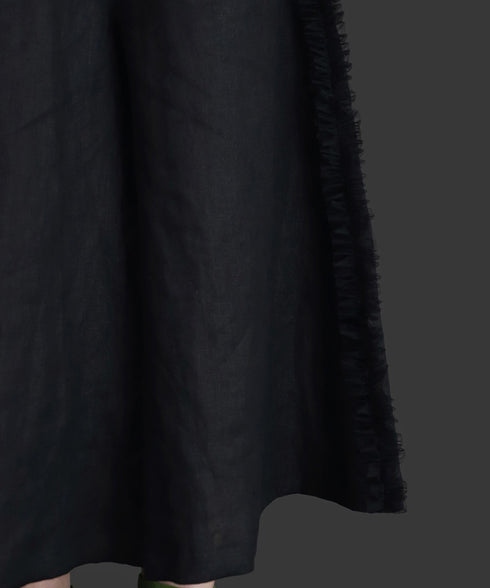Ripple Seam Wide Pants