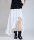 Wave Hem Skirt