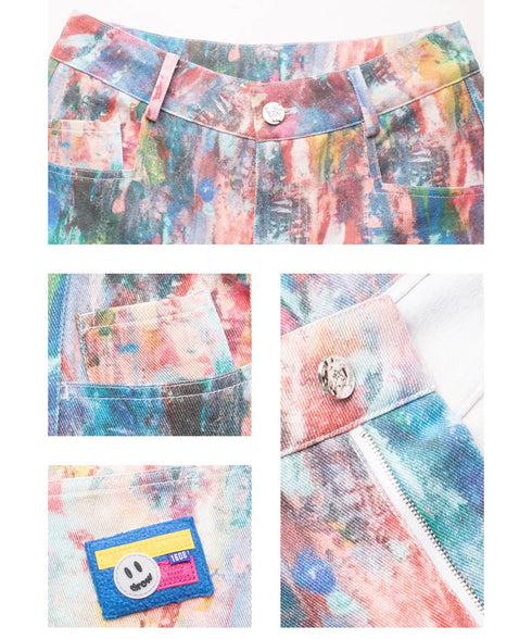 Art Color Wide Pants