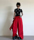 Lace Line Wide Pants