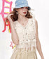 Bloom Fringe Vest