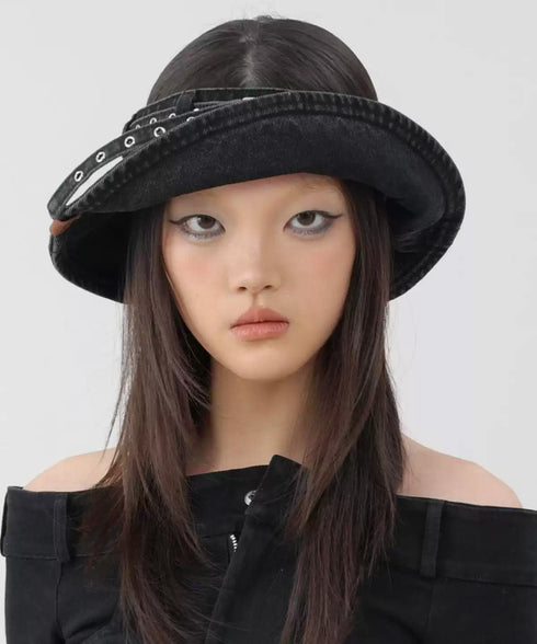 Denim Belt Visor