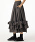 Frill Curve Skirt