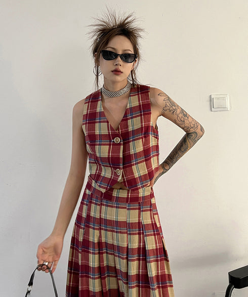 Checkered Vest Setup Series