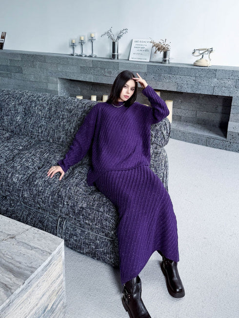 Diagonal Knit Texture Series