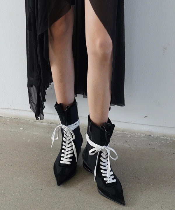 Edge Lace Combat Boots