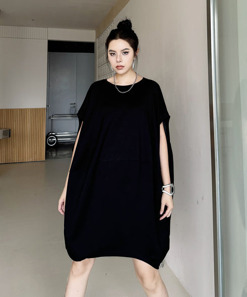 Balloon Silhouette Dress