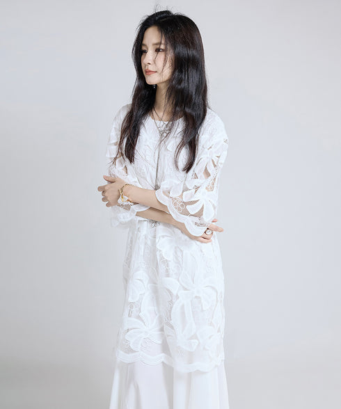 Flora Veil Dress