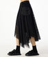 Mesh Layer Pocket Skirt