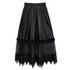 Noir Mesh Layered Skirt