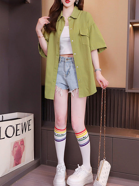 Loose Curve Blouse