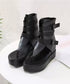 Strap Edge Platform Sandal