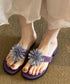 Crystal Burst Sandal