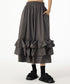Frill Curve Skirt