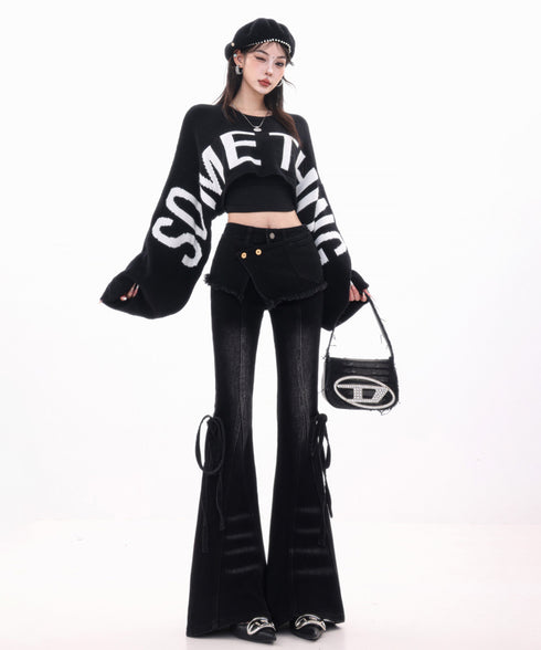 Bicolor Zip Top & Skirt Co-ord