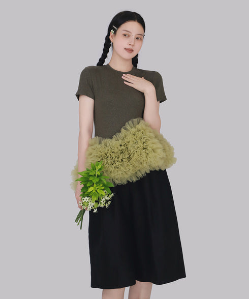 Orphina Ruffle Hem Top