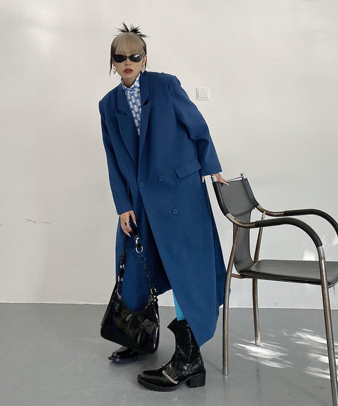 Modern Double Long Coat