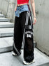 Hybrid Denim Lace Track Pants
