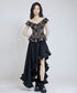 Wave Hem Skirt