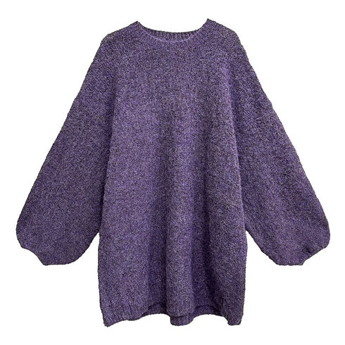 Balloon Sleeve Knit Top