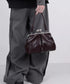 Metal Clasp Soft Bag