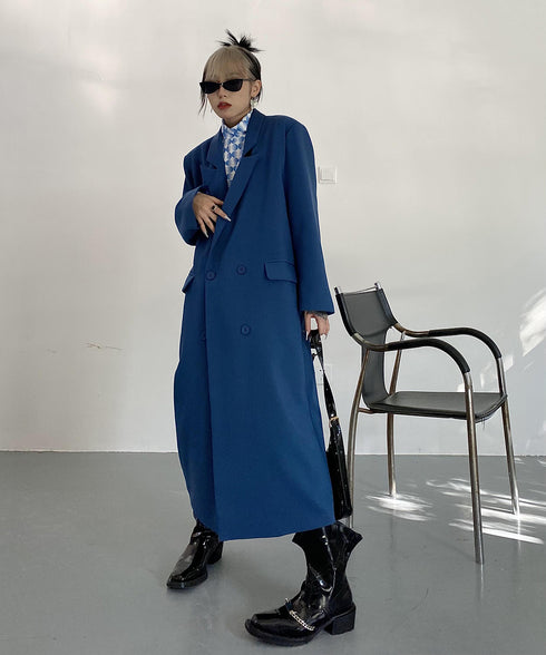 Modern Double Long Coat