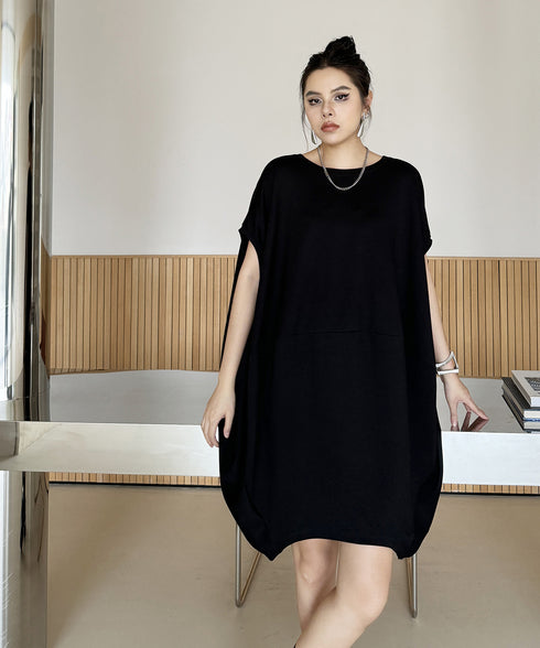Balloon Silhouette Dress