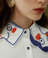 Doodle Collar Blouse