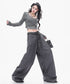 Structured Volume Wide Pants