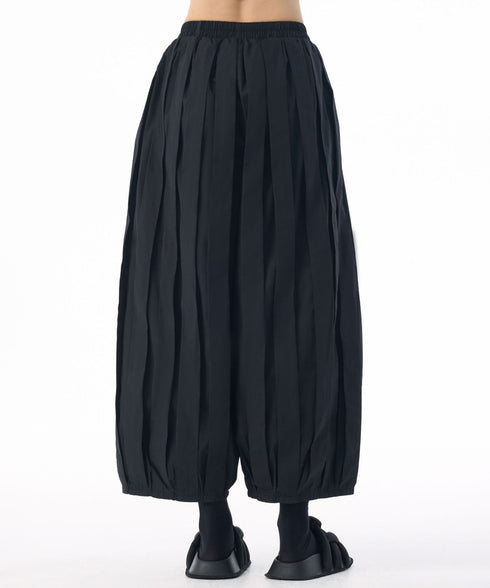 Pleated Volume Balloon Pants
