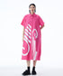 Graphic Flare Shirt Dress
