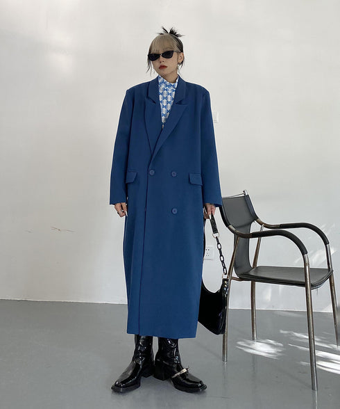 Modern Double Long Coat
