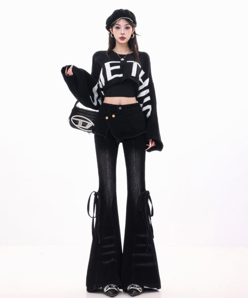 Bicolor Zip Top & Skirt Co-ord