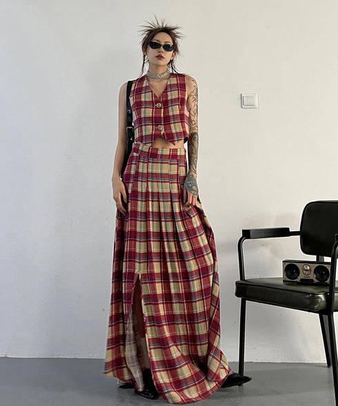 Checkered Vest Setup Series