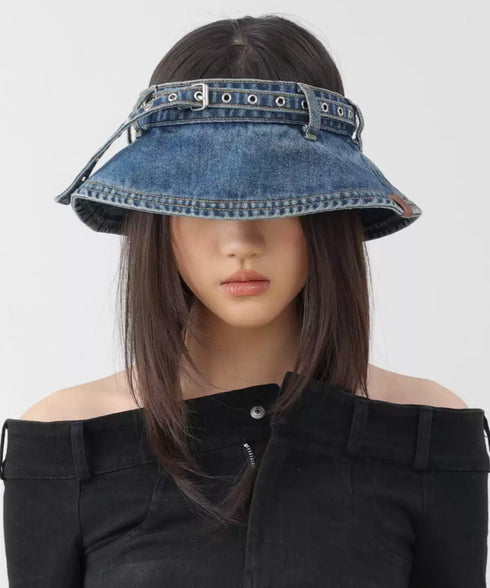 Denim Belt Visor