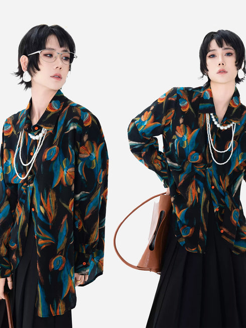Art Pattern Blouse