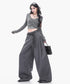 Structured Volume Wide Pants