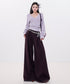 Fluid Pleat Wide Pants
