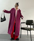 Magenta Long Coat