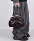 Metal Clasp Soft Bag