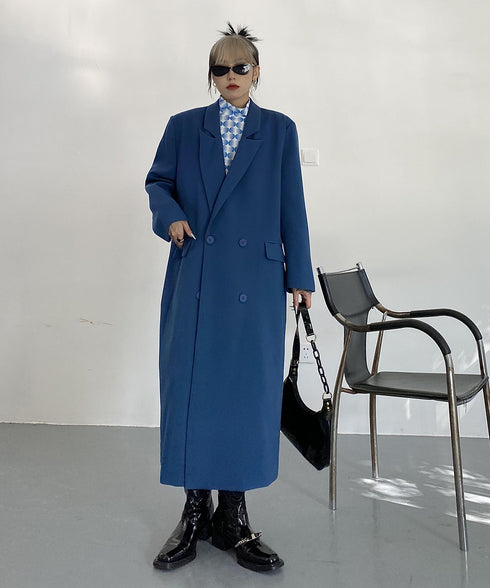 Modern Double Long Coat