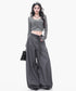 Structured Volume Wide Pants