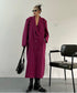 Magenta Long Coat