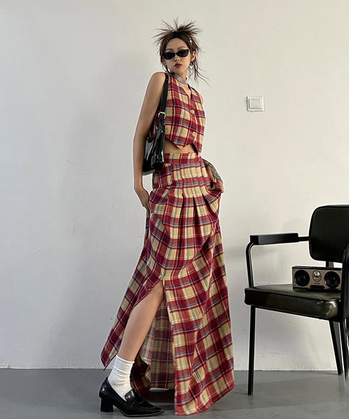 Checkered Vest Setup Series